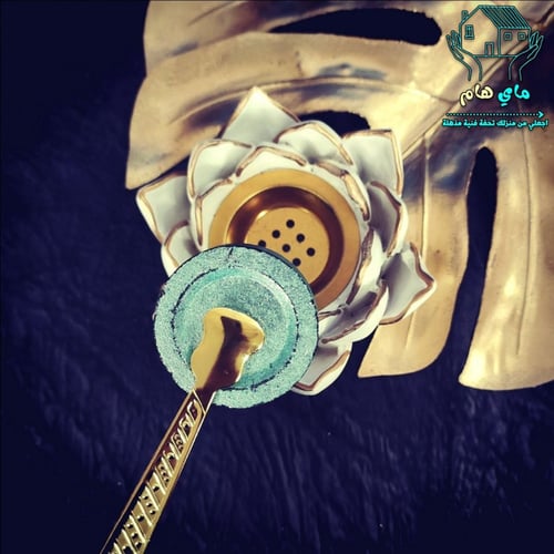 ملقاط فحم صغير حديد لون ذهبي 4 حبات، عصري و عملي م...