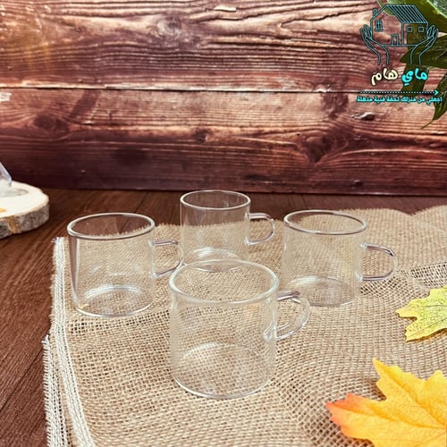 ابريق من زجاج البوروسيليكات الشفاف ضد الحرارة والن...