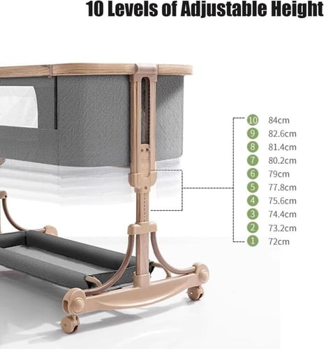 سرير اطفال نكست تومي ومحبس 2 في 1
