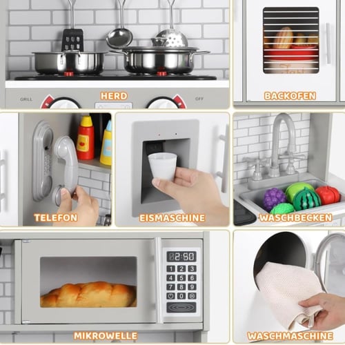 مطبخ أطفال تفاعلي بتصميم جميل