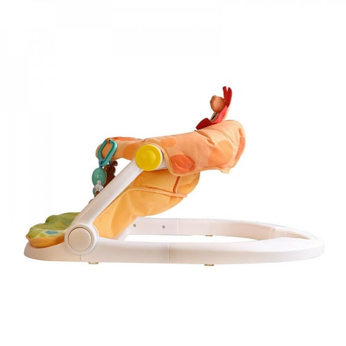 مقعد أطفال محمول شكل أسد مع ألعاب تفاعلية