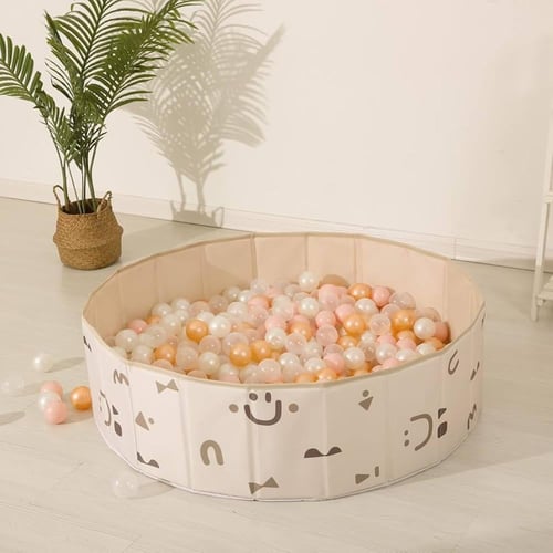 حوض كرات قابل للطي باللون البيج