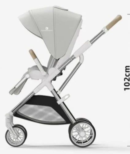 عربة اطفال Q7 ثنائيه الاتجاه قابلة للطي