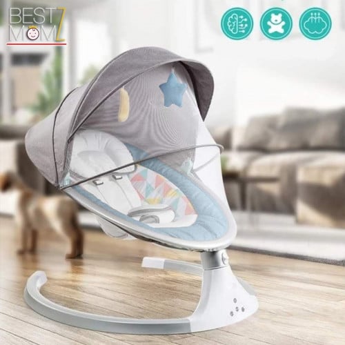 ارجوحة اطفال الكترونية مع ريموت