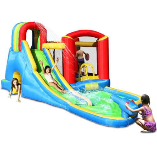 ملعب مائي انزلاق قفز رماية رشاش