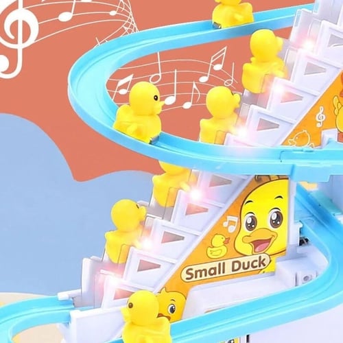 لعبة تسلق وتزحلق البط المضحك