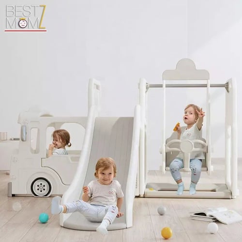 مجموعة الالعاب 4 في 1 باص المرح والقيادة