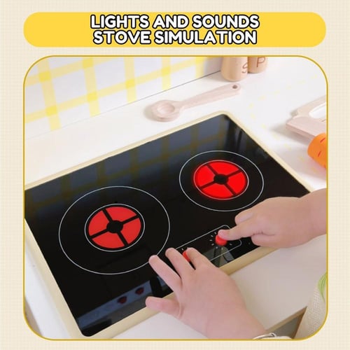 مطبخ خشبي تفاعلي للاطفال