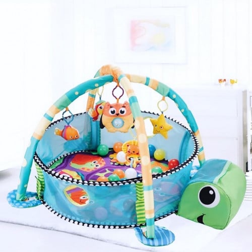 حصيرة اللعب وحوض الكرات