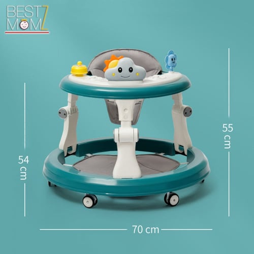 مشاية أطفال تفاعلية - سماوي