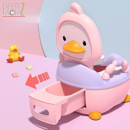 مقعد تدريب المرحاض للأطفال-اصفر