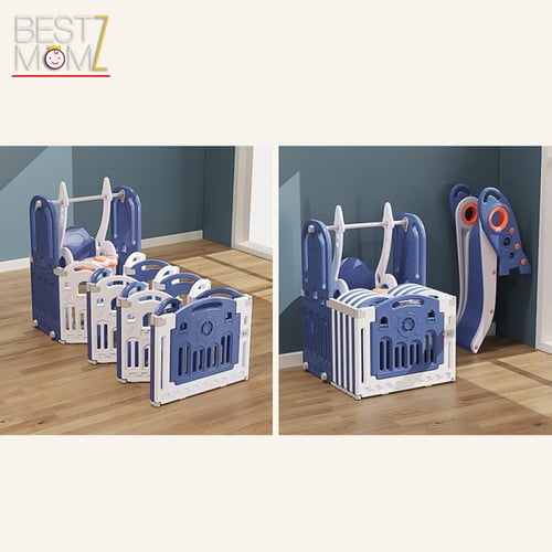مركز لعب للأطفال 4 في 1