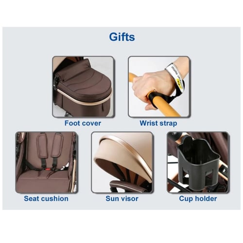 عربة أطفال 3 ب 1 من بيليكو