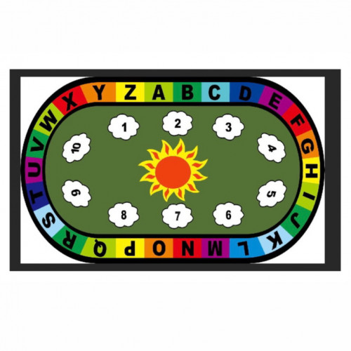 سجاد ارضيات للروضة بيضاوي