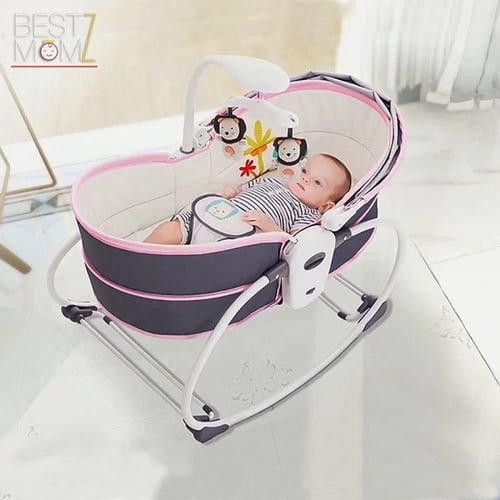 مهد مواليد هزاز 5 في 1 من ماستيلا