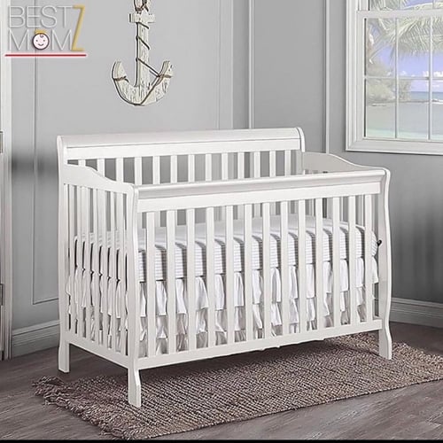 سرير خشبي للاطفال كبير 4 في 1