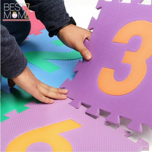 بساط بازل ارقام ملون للاطفال
