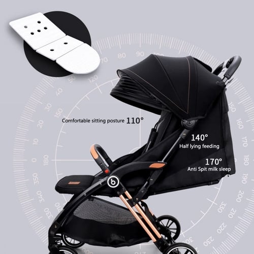 عربة سفر بخاصية الطي الاوتوماتيكي التلقائي