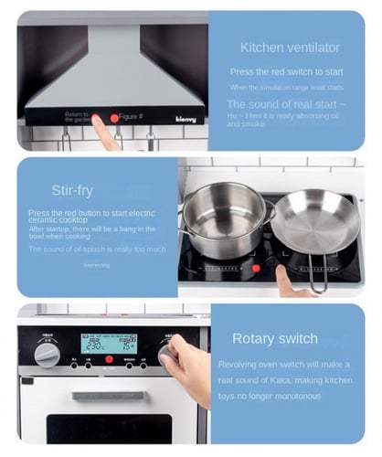 مطبخ اطفال مع اضاءة واصوات تفاعلية