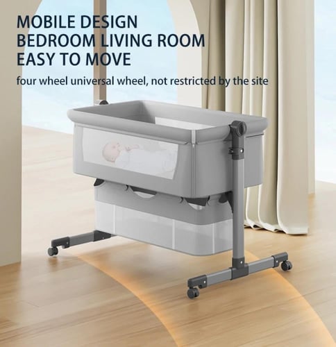 سرير اطفال نكست تومي+طاولة غيار