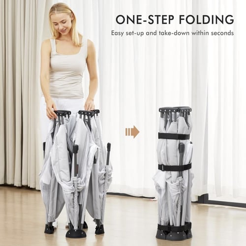 محبس الطفل المتنقل قابل للفتح والطي بسرعة