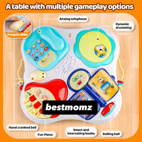 طاولة العاب للاطفال لتعزيز المهارات والتفكير المنط...