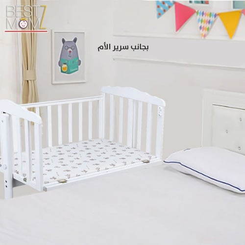 سرير خشبي هزاز و نكست تومي