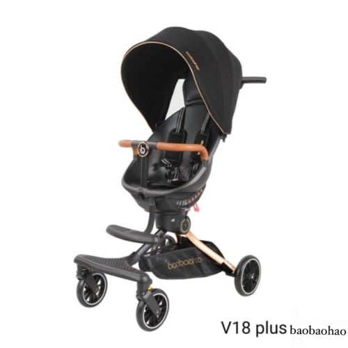 عربة الأطفال اصدار محدود baoaohao v18