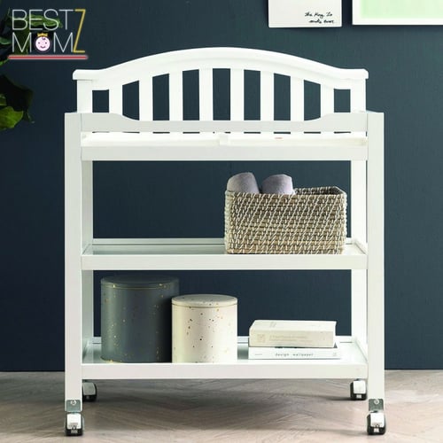 طاولة غيار خشبية