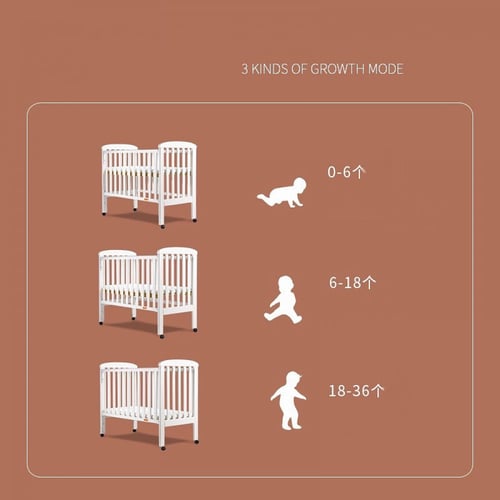 سرير اطفال خشب Geoby