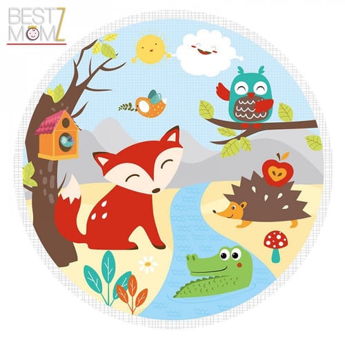 سجادة لعب شكل ثعلب