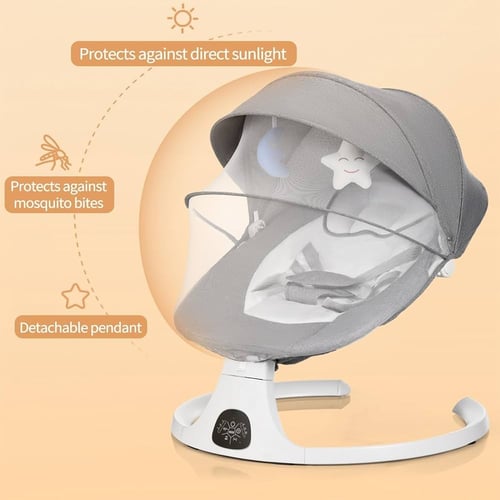 ارجوحة اطفال كهربائية مع بلوتوث