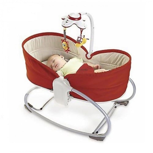 كرسي الأطفال الهزاز 3 في 1 روكر نابر من آي بيبي