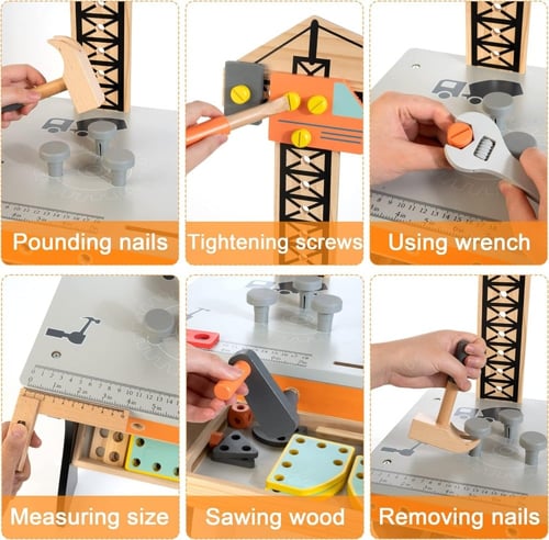 ورشة عمل تفاعلية خشبية