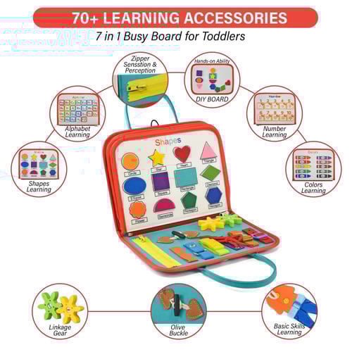 كتاب منتسوري قماشي