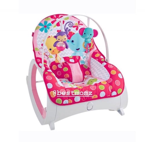 كرسي هزاز للأطفال 2في1 ينمو مع طفلك