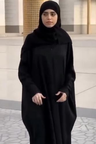 عباية الحج والعمره بحجاب متصل 1055