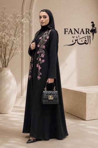 عباية بتطريز