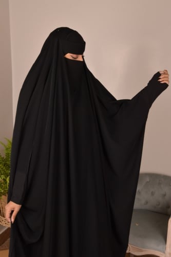عباية راس اسلامية مسكرة-0173
