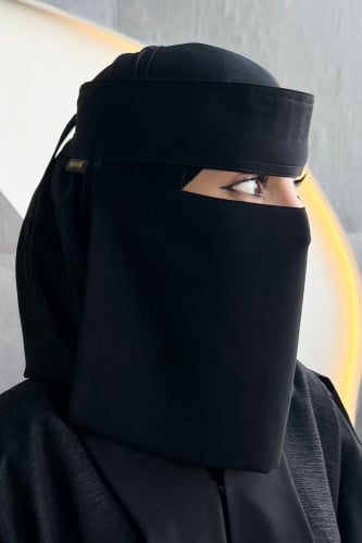 نقاب قصير مطاط واحد