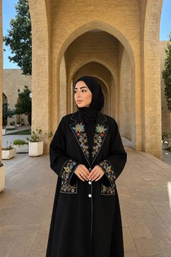 عباية بتطريز