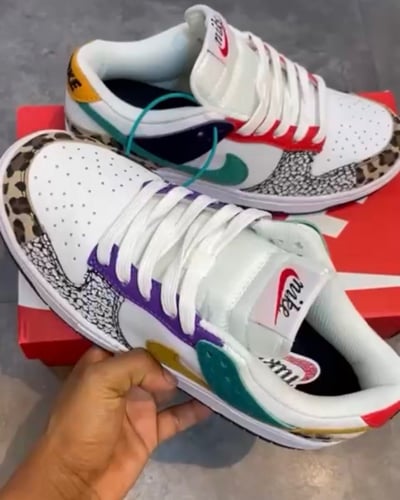 Dunk Low "Safari Mix" low-top sneakers