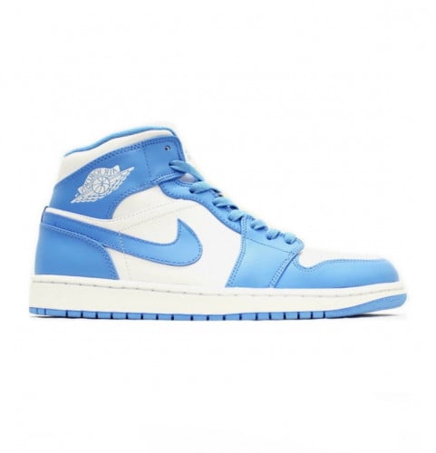 Nike Air Jordan 1 Mid White University Blue