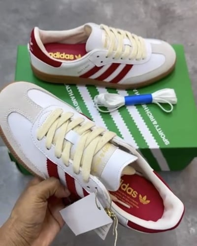 adidas Samba Sporty & Rich White Bold Gold