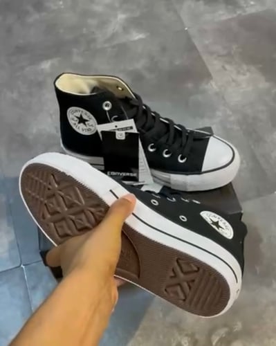 Converse Chuck Taylor All Star Canvas Platform Hig...