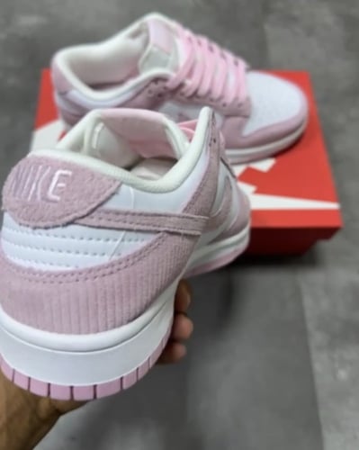 Nike Dunk Low Pink Corduroy