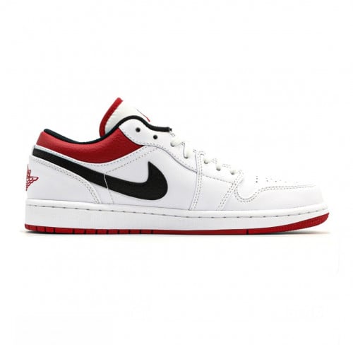 Air Jordan 1 Low White University Red