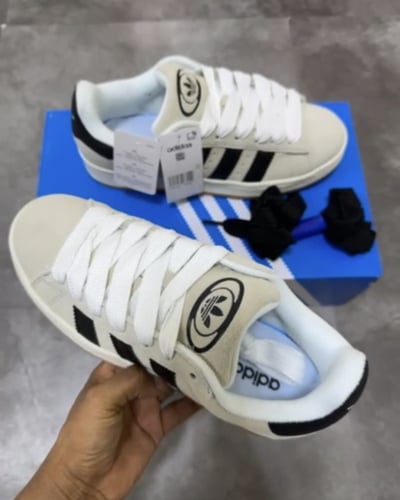 Adidas Campus 00s "Crystal White Black"