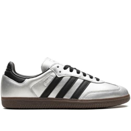 adidas Samba OG "Silver Metallic/Black/Gum"