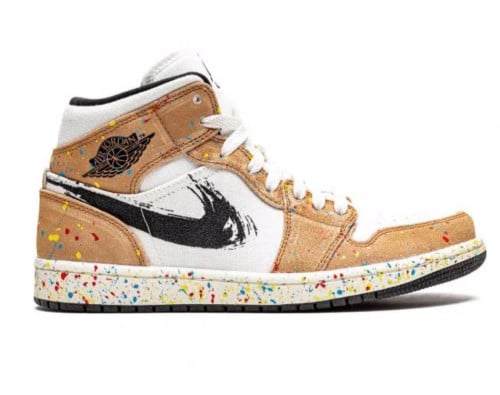 Air Jordan 1 Mid "Brushstroke"